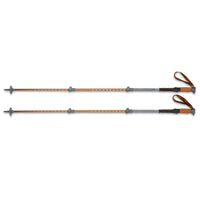Kelty Range 2.0 trekking poles, gold, set of two, shown fully extended